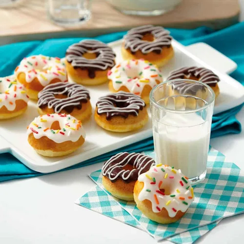 Miniatura 2 de Molde antiadherente Wilton para donas, Negro