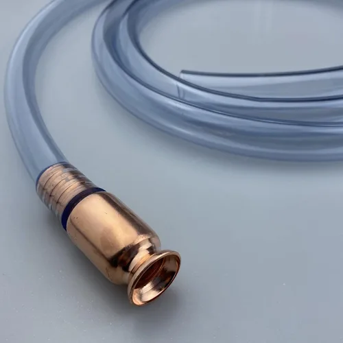 Miniatura 5 de Darnassus Bomba de Manguera de Sifón, Bomba Manual de Transferencia de Combustible para Gasolina Gas Aceite Combustible Petróleo Diésel Fluido Agua