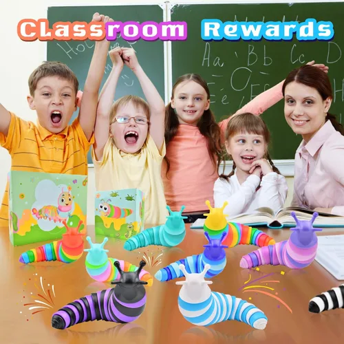 Miniatura 5 de Cevioce 12 piezas de recuerdos de fiesta para niños de 8 a 12 años, juguetes antiestrés para estudiantes, caja del tesoro de juguetes para el aula