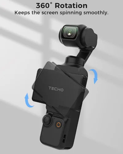 Miniatura 5 de Funda de Pantalla Plegable con Parasol para Accesorios DJI Osmo Pocket 3, Protector Compacto Anti-Reflejos para Fotografía al Aire Libre, Cubierta