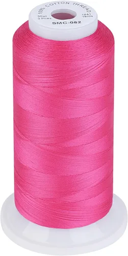 Miniatura 11 de Simthread 12 Colores Multiusos Hilo de Algodón para Acolchado 50s/3 Hilo para Piezas, Costura, etc. - 503 Metros Cada 12C01