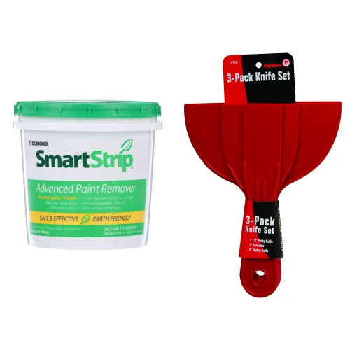 Smart Strip - Removedor de pintura avanzado, tiras de más de 15 capas de pintura, respetuoso con el medio ambiente, no tóxico, seguro, sin humos
