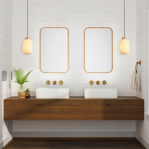 Miniatura 5 de Luces Colgantes Modernas de Mediados de Siglo para Isla de Cocina, Lámpara Colgante Grande de Vidrio Lechoso Acanalado, Accesorio de Iluminación
