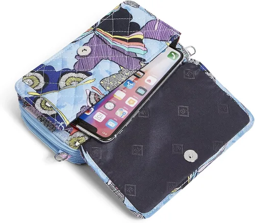 Miniatura 3 de Vera Bradley Women's All in One Crossbody Purse With RFID Protection, Cotton