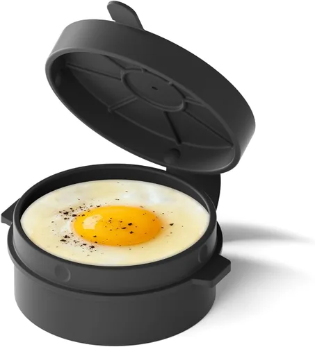 Máquina para hacer mordeduras de huevos para microondas, olla de huevos para sándwich de desayuno, máquina de huevos para huevos revueltos, segura
