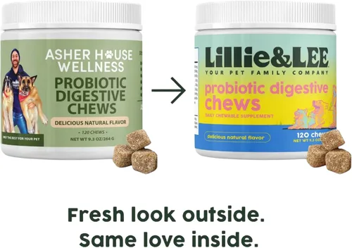 Miniatura 2 de Suplemento masticable digestivo probiótico para perros