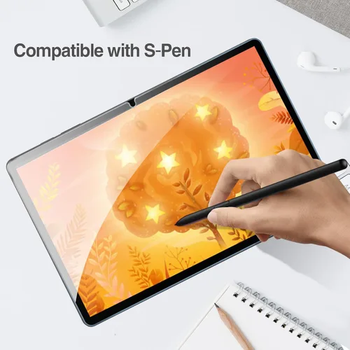 Miniatura 5 de ProCase Paquete de 2 protectores de pantalla para Galaxy Tab S10 Plus/S9 Plus/S9 FE Plus de 12.4 pulgadas, dureza 9H de vidrio templado transparente