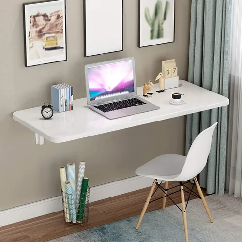 Miniatura 4 de Mesa plegable para colgar en la pared, mesa de comedor de cocina, escritorio flotante multifunción, escritorio para niños, 33 tamaños