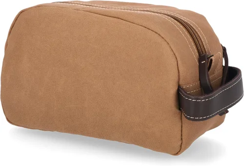 Miniatura 3 de Timberland Men's Toiletry Bag Canvas Travel Kit Organizer Caqui