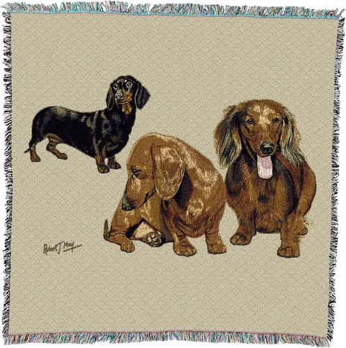 Miniatura 16 de Pure Country Weavers Robert May - Manta cuadrada para regazo de sabuesos afganos, regalo para los amantes de los perros, manta de tapiz tejida