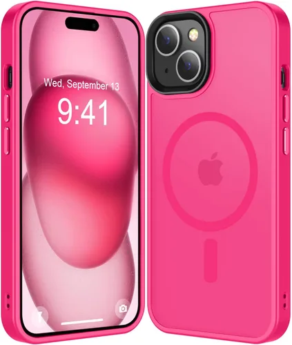 Miniatura 142 de Fuerte magnético para iPhone 11, compatible con Magsafe, [resistente a caídas de 13 pies] Funda trasera translúcida mate con sensación de piel