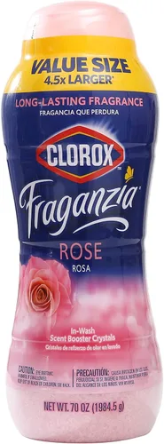 Miniatura 30 de Clorox Fraganzia Cristales Potenciadores de Aroma para Ropa con Fragancia Cielo Matutino - Perlas Aromáticas Perfumadas para el Lavado que Dejan