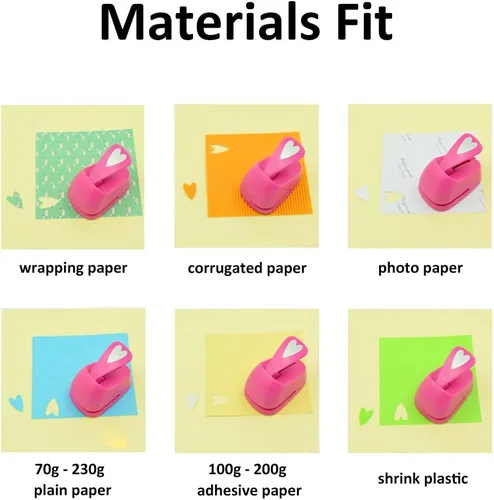 Miniatura 4 de Punzón de palanca para manualidades, longitud lateral, 2.6 pulgadas, perforador triangular equilátero, herramienta profesional para manualidades