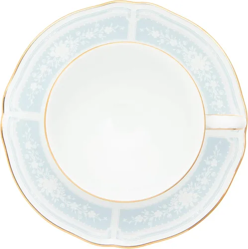 Miniatura 7 de Noritake Y9587A/1507 - Taza y platillo (café y té combinado) 220cc Racewood dorado azul porcelana fina