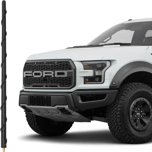 Miniatura 8 de KSaAuto Antena corta de 7 pulgadas compatible con Ford F-150 2009-2026, Ford F250 F350 2017-2026, accesorios de repuesto para camionetas F150 F-250
