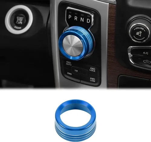 Miniatura 18 de Voodonala para Dodge RAM - Cubierta de perilla selectora de ajuste de interruptor de faro delantero de aluminio para Dodge RAM 2010-2017, accesorios