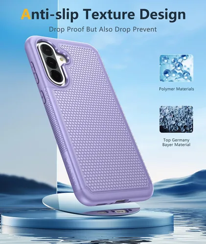 Miniatura 642 de FNTCASE Funda para iPhone 17 Pro: Fundas delgadas translúcidas de color azul claro compatibles con MagSafe, protección completa de la cámara