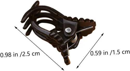 Miniatura 6 de 150 clips de orquídea de jardín, prácticos clips de soporte para plantas para asegurar tallos y enredaderas, protegen las orquídeas de daños por