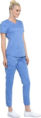 Miniatura 5 de Cherokee Ropa quirúrgica superior para mujer, con cuello en V, WW601