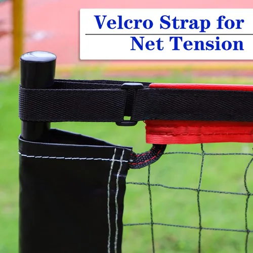 Miniatura 3 de Red de repuesto para pickleball de 22 x 3 pies para interiores o exteriores, se adapta a la mayoría de marcos de bolas de pepinillo independientes