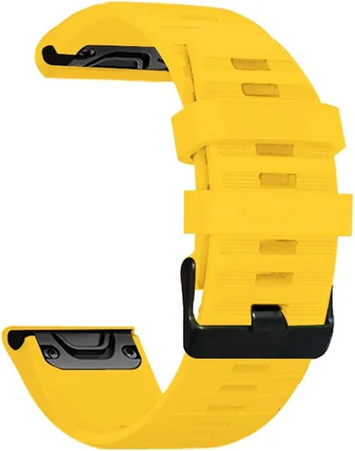 Miniatura 13 de AISPORTS Correa de silicona compatible con Garmin Fenix 7/7 Pro/6/6 Pro/5/5 Plus, correa de reloj de ajuste rápido de 0.866 pulgadas, correa Azul