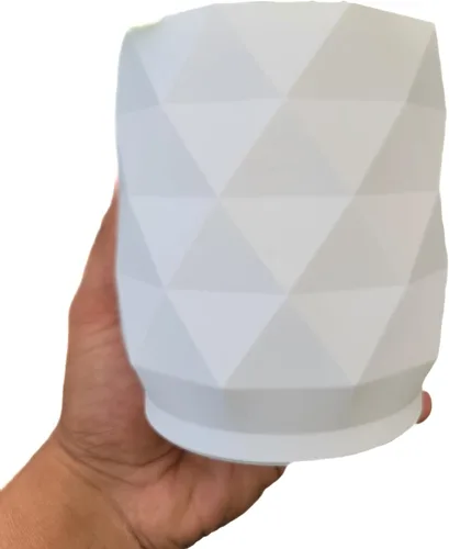 Miniatura 7 de Planta viva trenzada de árbol chino del dinero, ahora disponible en maceta geométrica de riego automático, Pachira Aquatica, árbol bonsái vivo