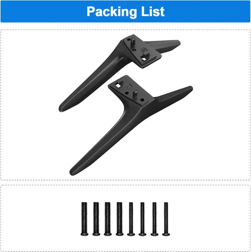 Miniatura 7 de Reemplazo de patas de soporte de TV para LG 49 50 55 pulgadas 49UJ6300 49LJ5550 49UK6300 50UJ6300 50UK6300MEZ64114730 55UK6500 55UK6300 55UM6900 55