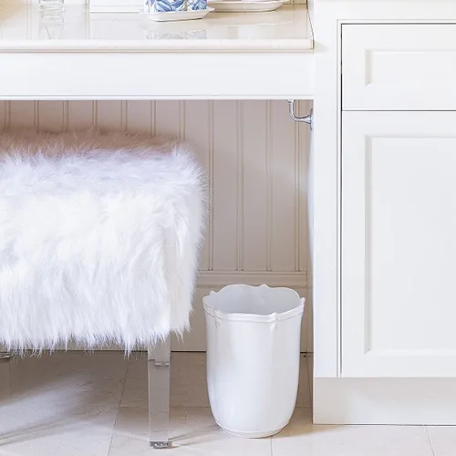 Miniatura 3 de Juliska Baya & Thread Wastebasket - Whitewash