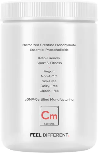 Miniatura 8 de Codeage Suplemento de monohidrato de creatina liposomal, creatina pura de 2500 mg – suministro de 3 meses, micronizada, músculos de creatinina