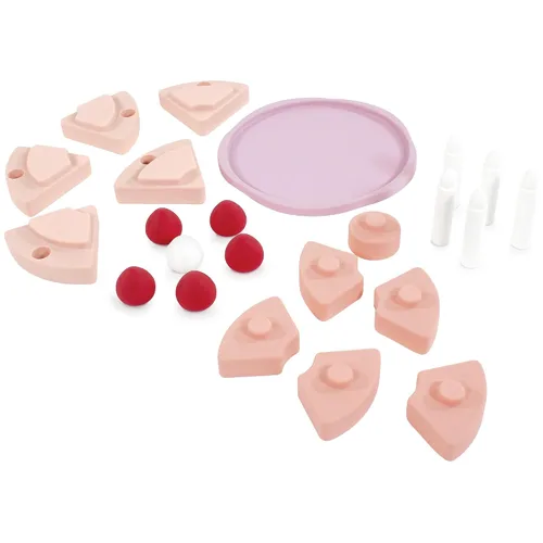 Miniatura 2 de Hudson Baby Pastel de juguete de silicona, fresa, talla única