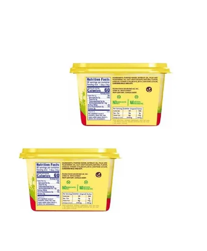 Miniatura 2 de I Can't Believe It's Not Butter! Original Spread, tubo de 45 onzas (paquete de 2) mantequilla para untar