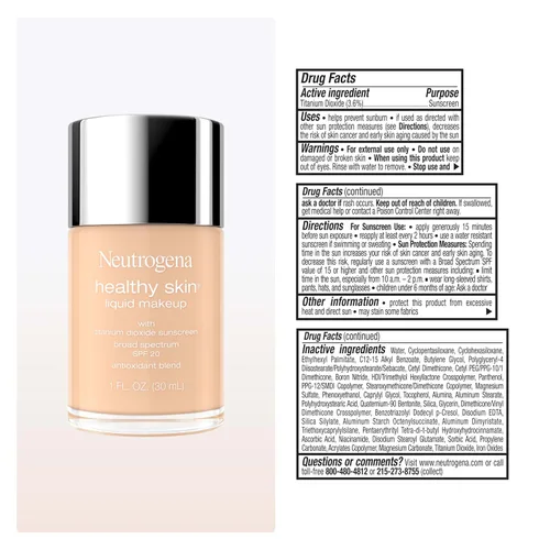 Miniatura 8 de Neutrogena Piel Sana líquido Maquillaje