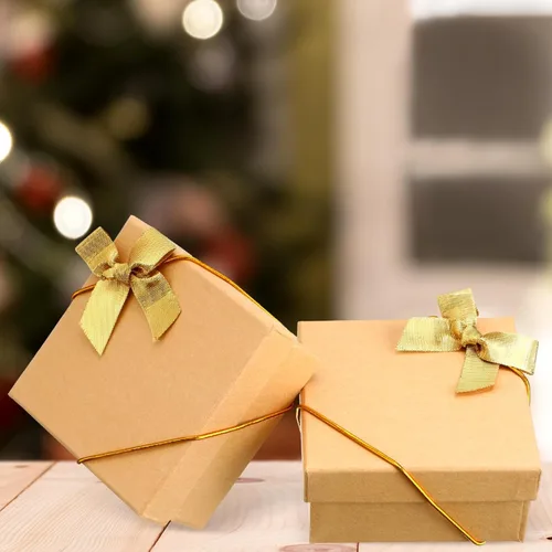 Miniatura 3 de Windyun 60 lazos elásticos para cajas de regalo de 15.74 pulgadas, lazo elástico elástico para el día de la madre con lazo de cinta, cuerda