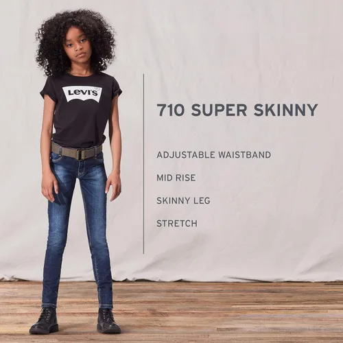 Miniatura 6 de Levis Girls 710 Super Skinny Fit Jeans