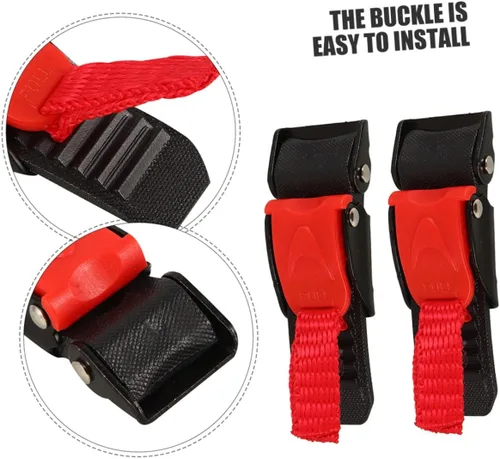 Miniatura 8 de Kit de 4 hebillas de liberación rápida para motocicleta, hebillas para sombrero de seguridad, diseño moderno para mayor comodidad y seguridad