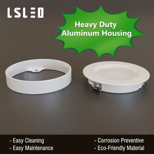 Miniatura 2 de Kit de luces LED de disco con cable, luces regulables debajo del gabinete, carcasa de aluminio con interruptor táctil, paquete de 6 unidades de 18 W