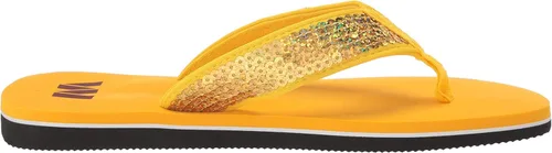 Miniatura 9 de FOCO Womens NFL Team Logo Sequin Strap Sandals Flip Flops