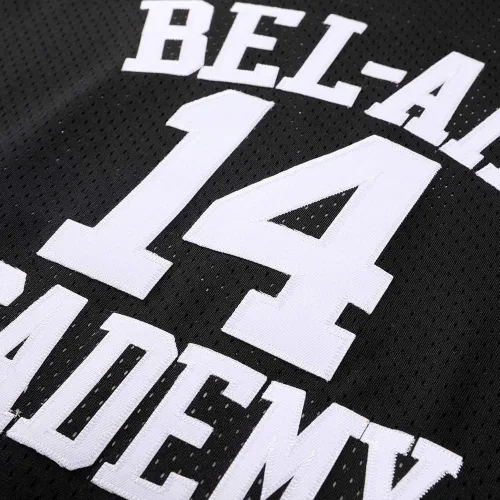 Miniatura 4 de Generies #14 The Fresh Prince of Bel Air Academy - Camiseta de baloncesto para hombre, color negro, Negro