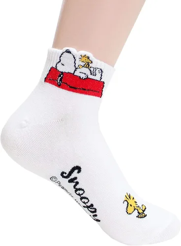 Miniatura 3 de The Peanuts Snoopy Cartoon Movie Series - Calcetines para mujer, talla única