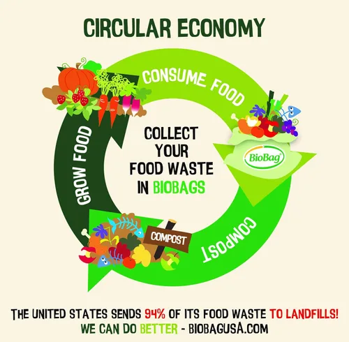 Miniatura 7 de BioBag (USA) The Original Compostable Bag, 39 galones, 120 unidades, bolsas de basura compostables 100% certificadas para residuos de alimentos