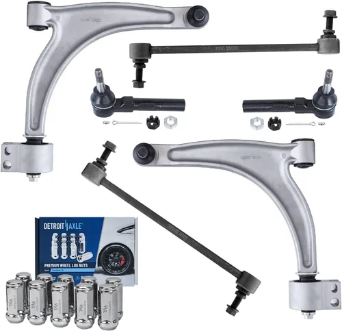 Miniatura 55 de Detroit Axle - Kit de extremo delantero para Chrysler 300 Dodge Charge Challenger 2011-2023, 2 brazos de control inferiores traseros 2 rótulas