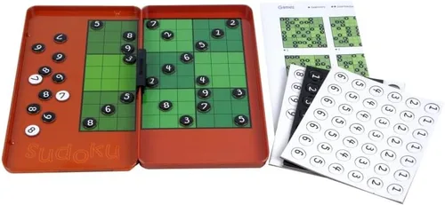 Miniatura 4 de The Purple Cow - Sudoku. Caja de juego magnética para niños y adultos. Resuelve rompecabezas duros y domina tu mente.