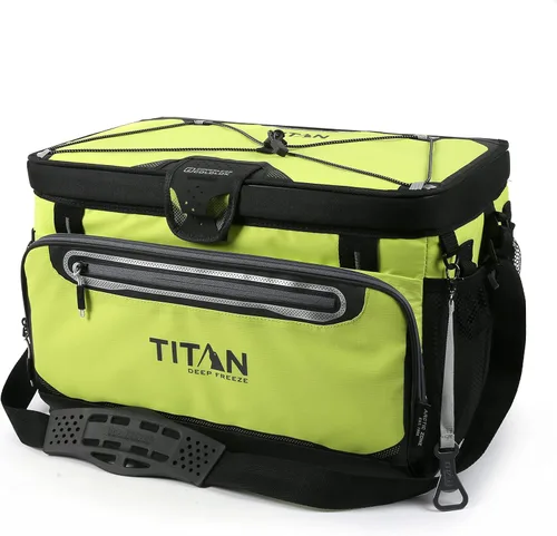 Titan by Arctic Zone Deep Freeze Cooler - Enfriador de cuerpo duro sin cremallera, aislamiento de congelación profunda, forro de cuerpo duro y