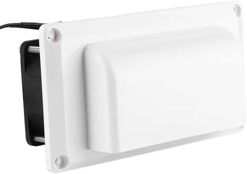 Miniatura 8 de Yosoo Health Gear Ventilador de ventilación de ventilación para autocaravana, ventilador de ventilación lateral para caravana, ventilador blanco