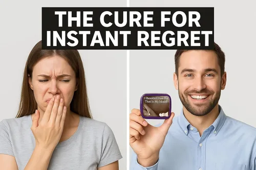Miniatura 4 de I Shouln't Have Put That In My Mouth Mints – Divertida lata de menta para aliento fresco – Regalo divertido de broma, relleno de calcetines