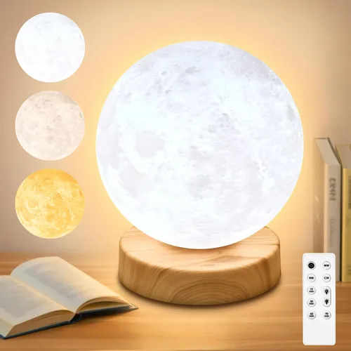 Doraubia Lámpara de terapia de luz, lámpara solar de 10000 Lux con 3 temperaturas de color, brillo continuo, temporizador y función de memoria,