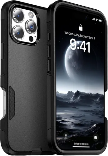 Miniatura 21 de jaroco Funda para iPhone 13 y Funda para iPhone 14 y Funda para iPhone 15 [Protección de Servicio Pesado][Protección contra Caídas de Grado
