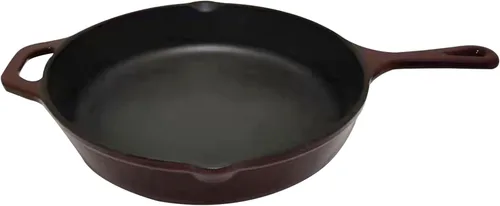 Miniatura 24 de Utensilios de cocina de hierro fundido esmaltado (Sartén 5", Merlot)