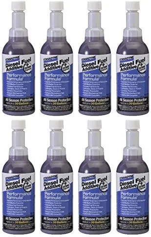 Stanadyne Performance Formula - Aditivo para combustible diésel, paquete de 8 unidades de 1/2 pintas # 38564