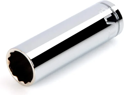 Miniatura 16 de TEKTON Unidad de 1/2 pulgada x enchufe de 12 puntos de profundidad de 1 pulgada SHD23225